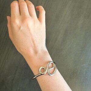 REAL SILVER Wave Bracelet Artisanal